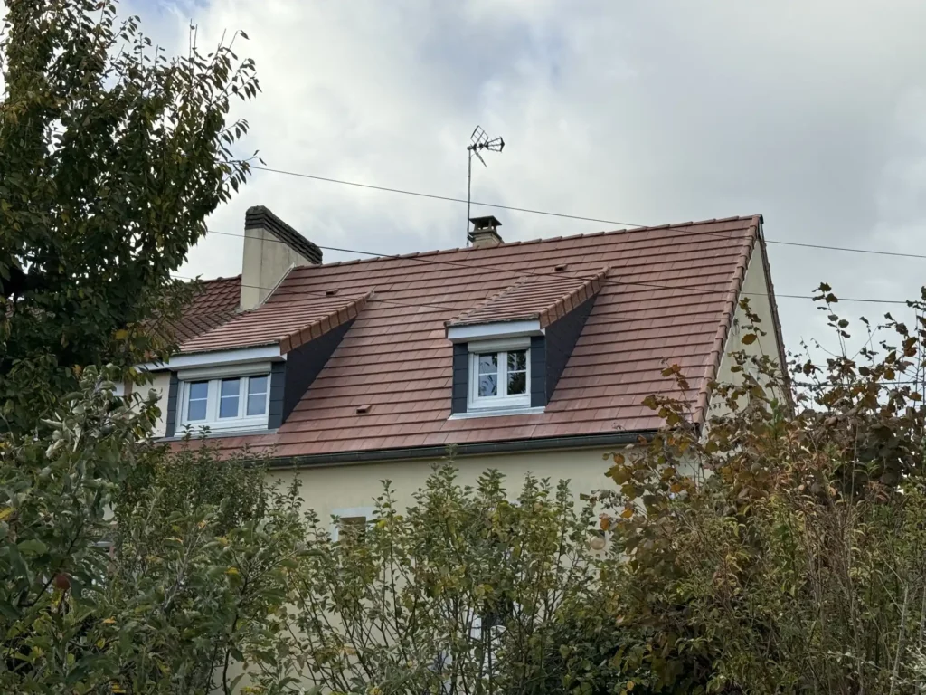 Remplacement tuiles cassées - Entretien toiture au Mans
