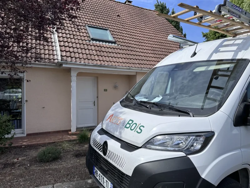 Réalisation Arts & Bois - Toiture Le Mans